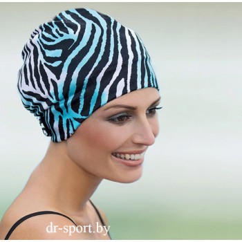 Шапочка для плавания 3495-67 зебра